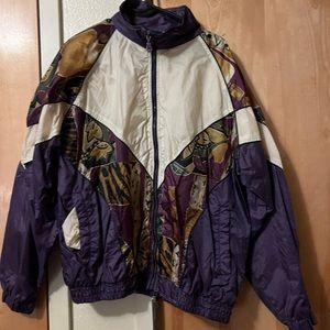 Retro Windbreaker Jacket